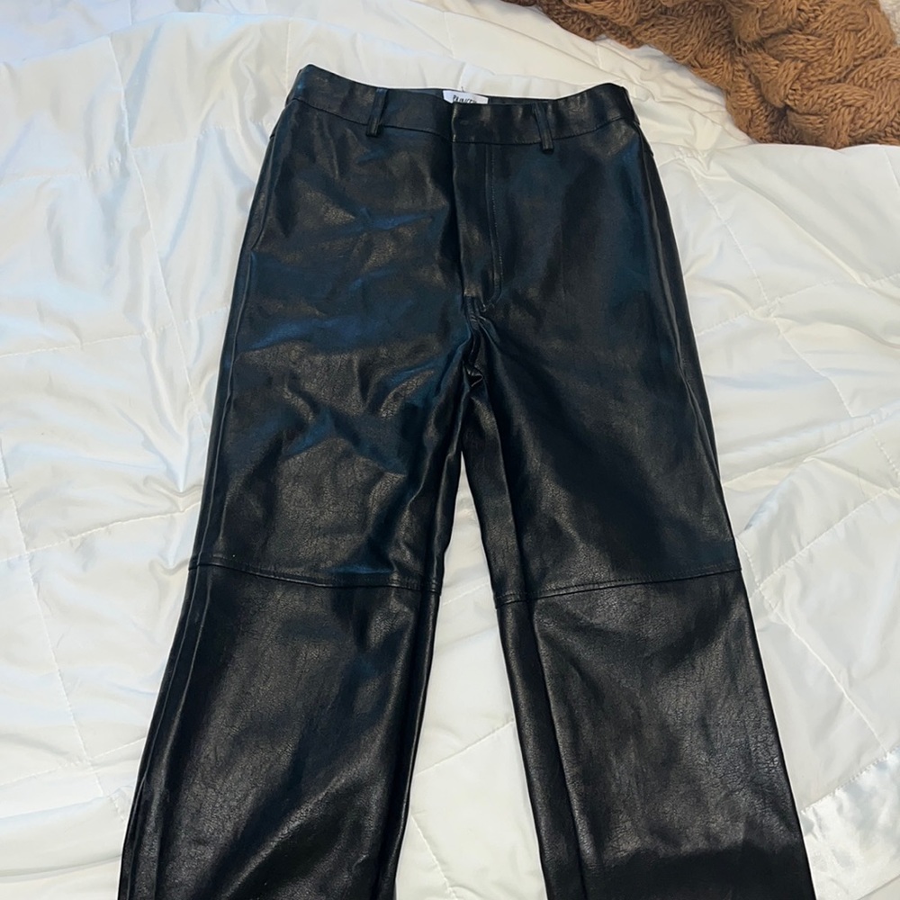 Vegan Leather Pants